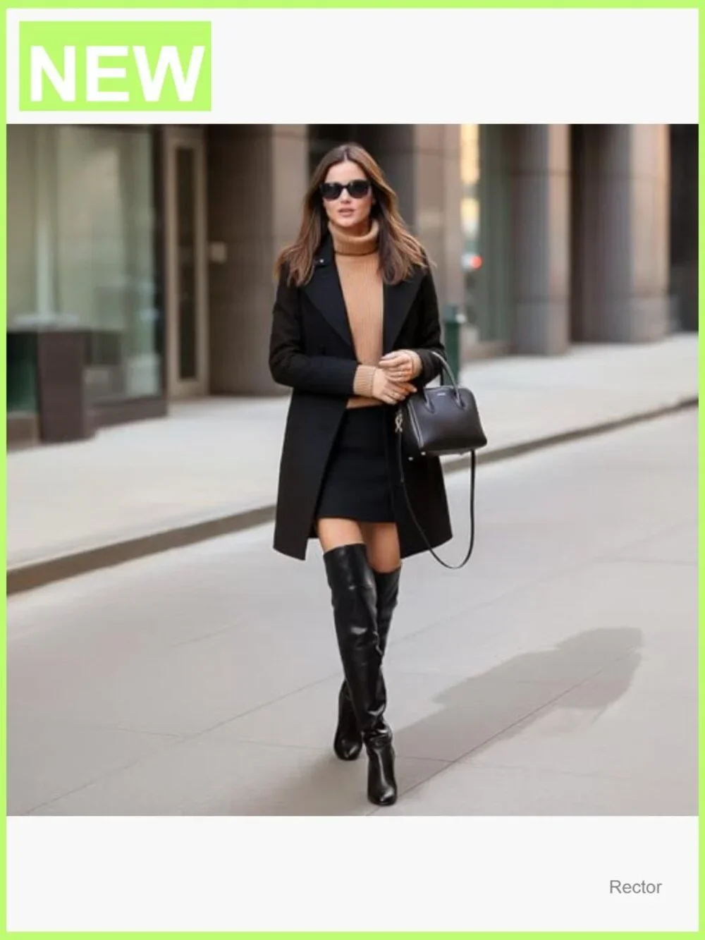 Thigh High Over the Knee Boots with Chunky Heel Pointed Toe Side Zipper